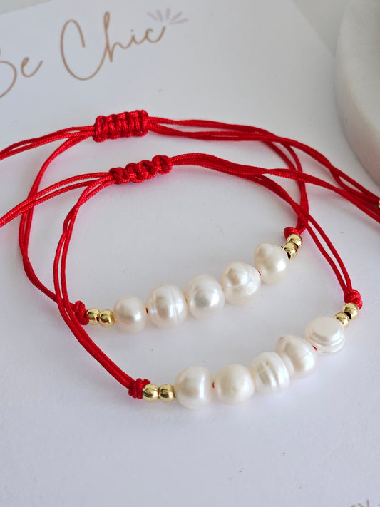 Pearl Red Thread