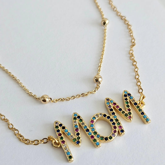 Double Mom Necklace