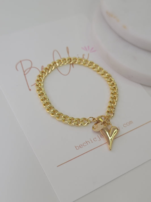 Mila Heart Bracelet